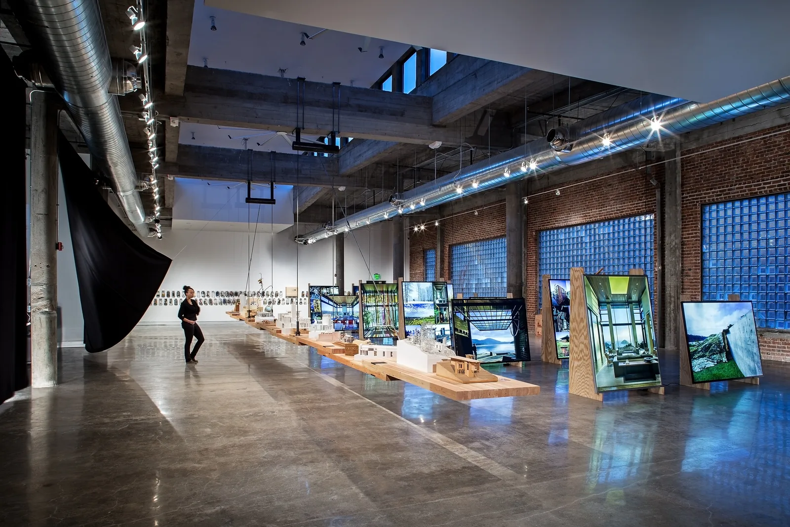 Installation view of Design Legends at KANEKO in 2014