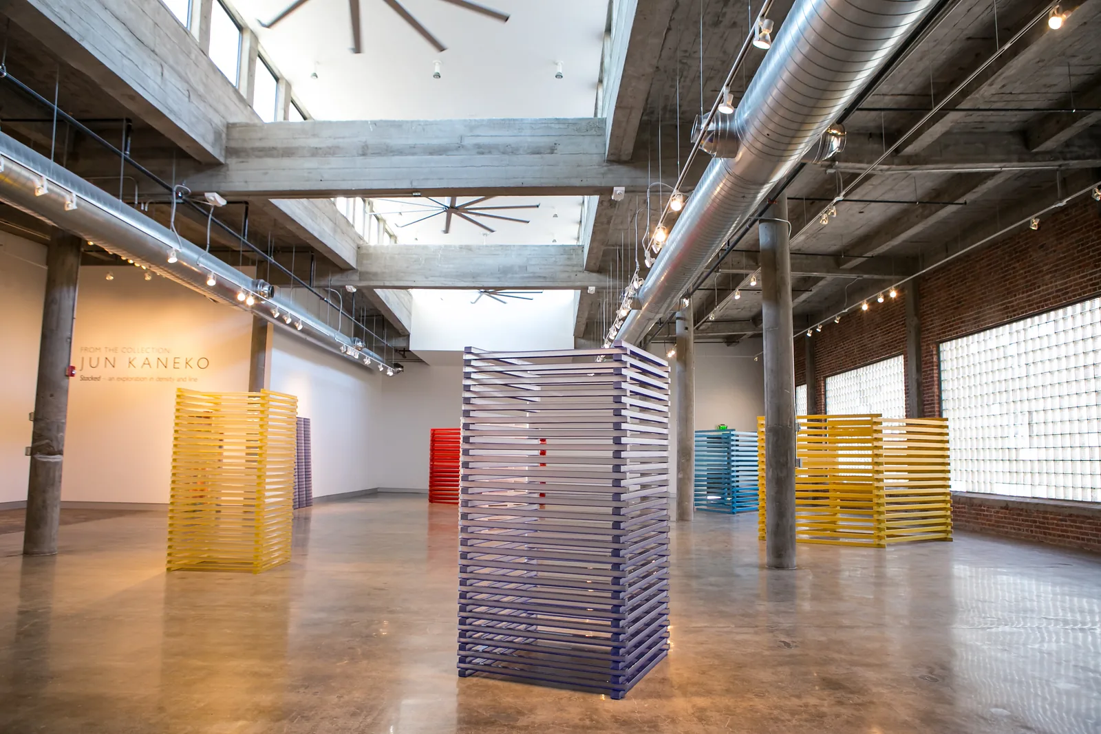 Installation view of From the Collection at KANEKO in 2013